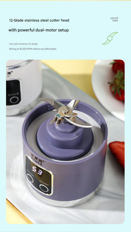 White Portable Blender 450ml