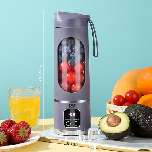 Purple Portable Blender 450ml