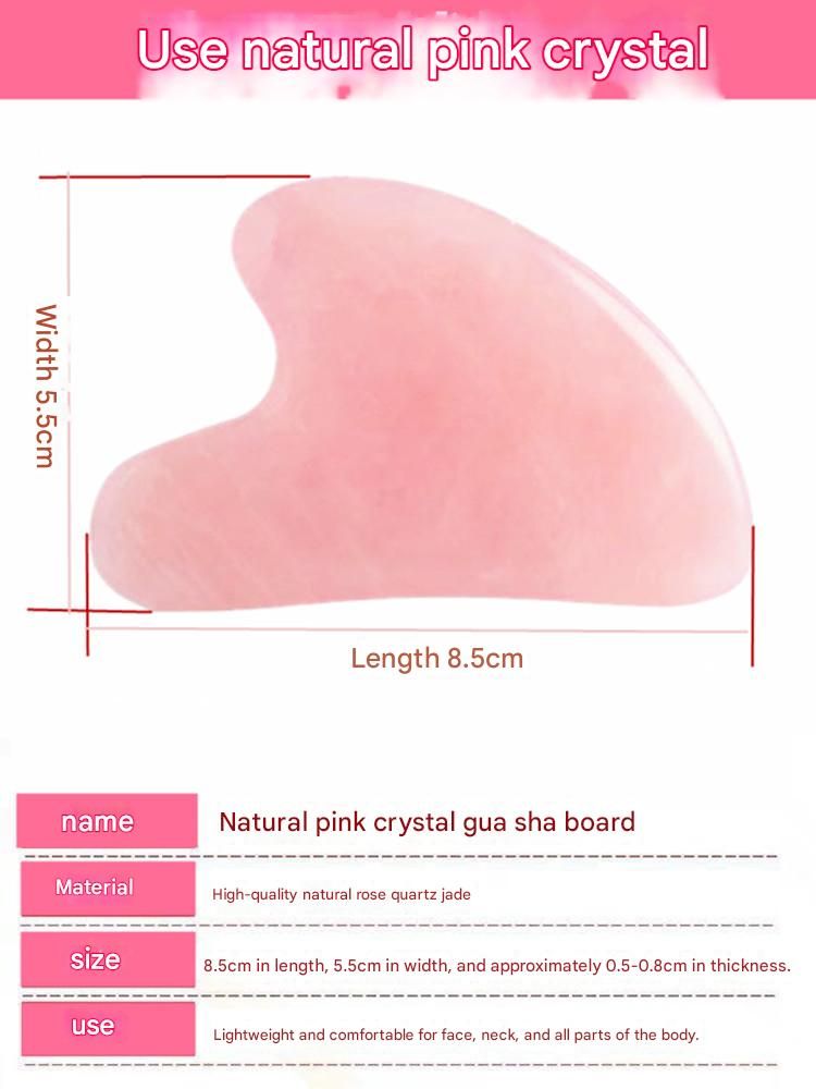 2-piece Black Natural   Gua Sha Facial Tool - Hand-Polished Stone Massage Board for Face and Neck, Cooling Skincare Ritual, Easy Daily Use, Gift Ready