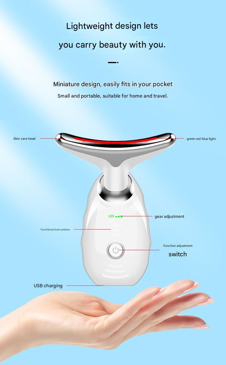 Anti-Ageing Device for Wrinkles, Neck Lines, Home Beauty