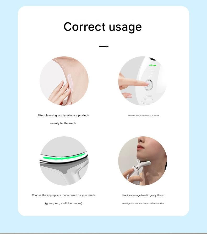 Anti-Ageing Device for Wrinkles, Neck Lines, Home Beauty