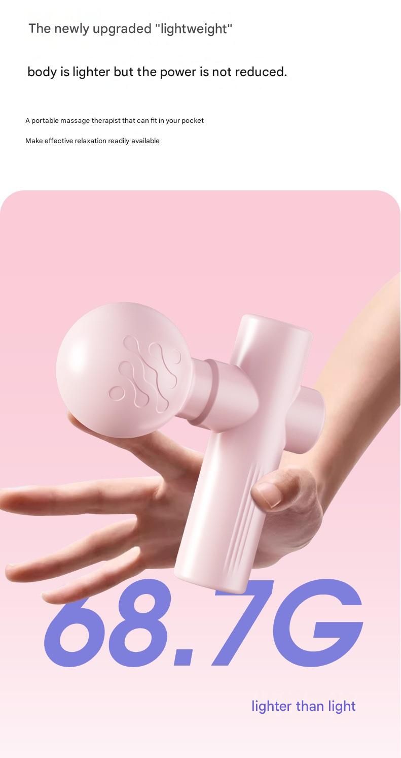 Pocket-Sized Deep Tissue Percussion Massager with 4 Speeds
