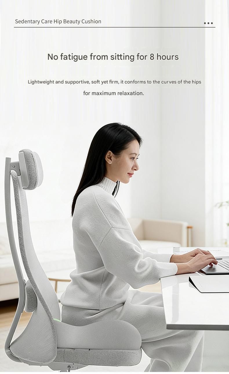 Breathable Contoured Design for Office, Car, and Home Use