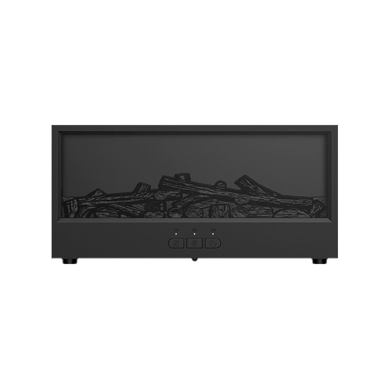 Black casing 3D Flame Effect Aroma Diffuser and Humidifier