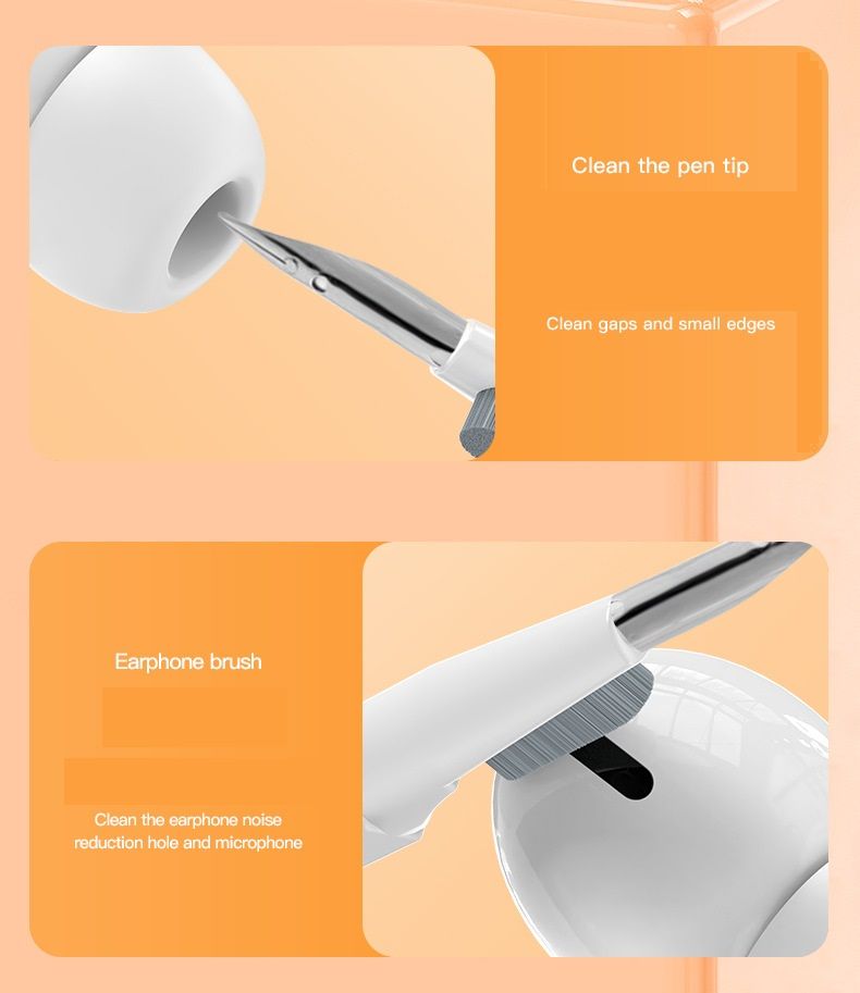White 20-in-1 Multi-Purpose Cleaning Kit for Tech & Home Maintenance