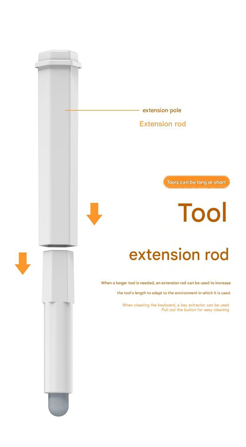 White 20-in-1 Multi-Purpose Cleaning Kit for Tech & Home Maintenance