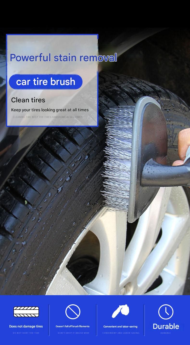 Essential Auto Detailing Tool for Deep Cleaning Tyres and Alloy Rims