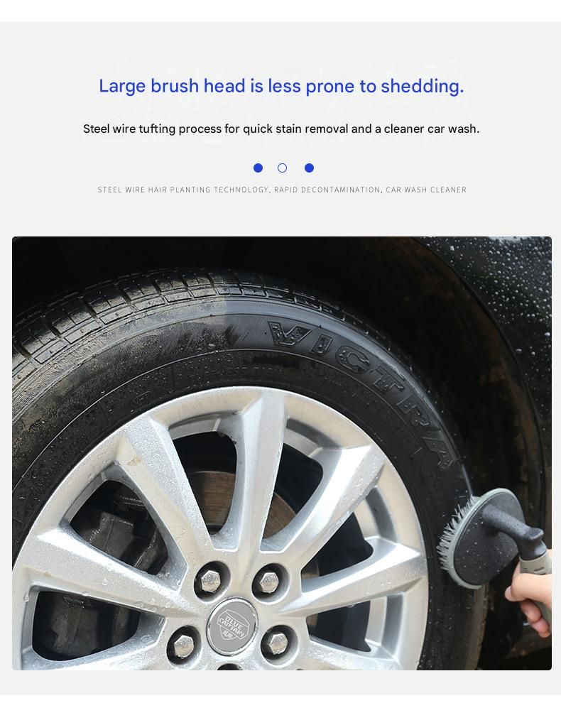 Essential Auto Detailing Tool for Deep Cleaning Tyres and Alloy Rims