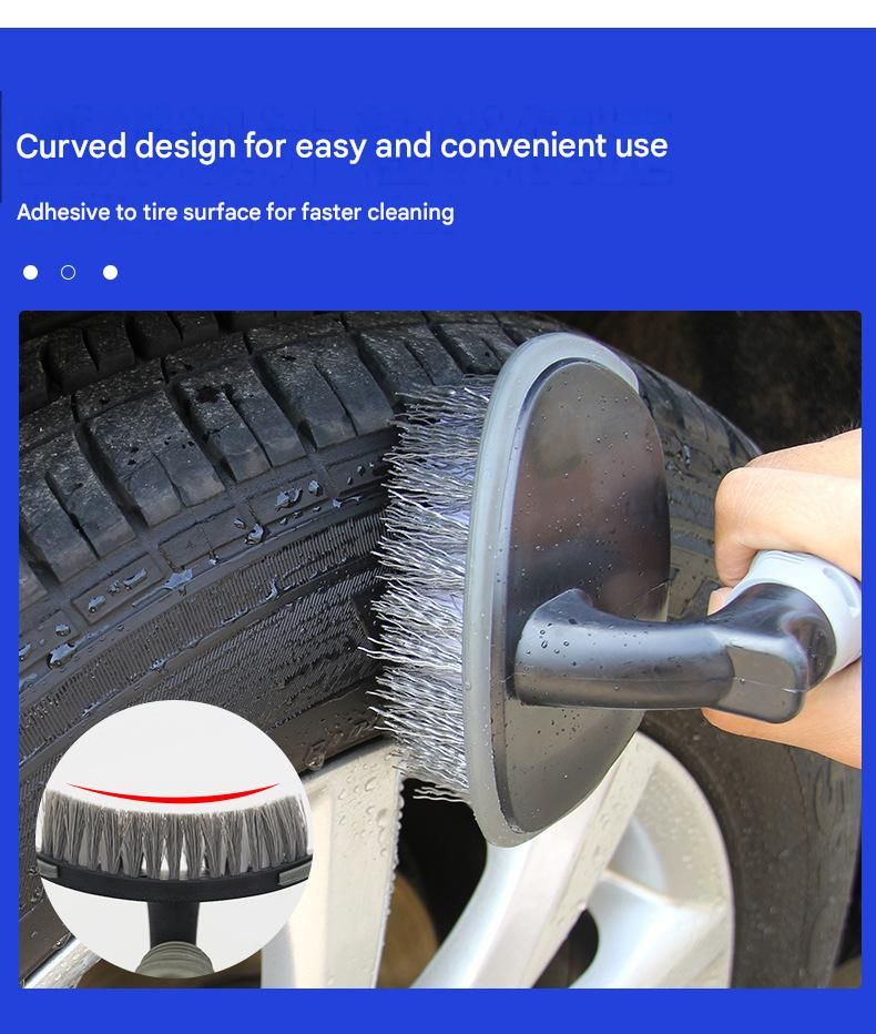 Essential Auto Detailing Tool for Deep Cleaning Tyres and Alloy Rims