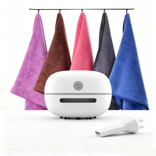 White Rechargeable Mini Desktop Vacuum Cleaner
