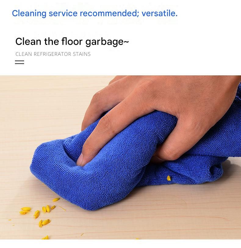 White Rechargeable Mini Desktop Vacuum Cleaner with 5 Reusable Microfiber Towels