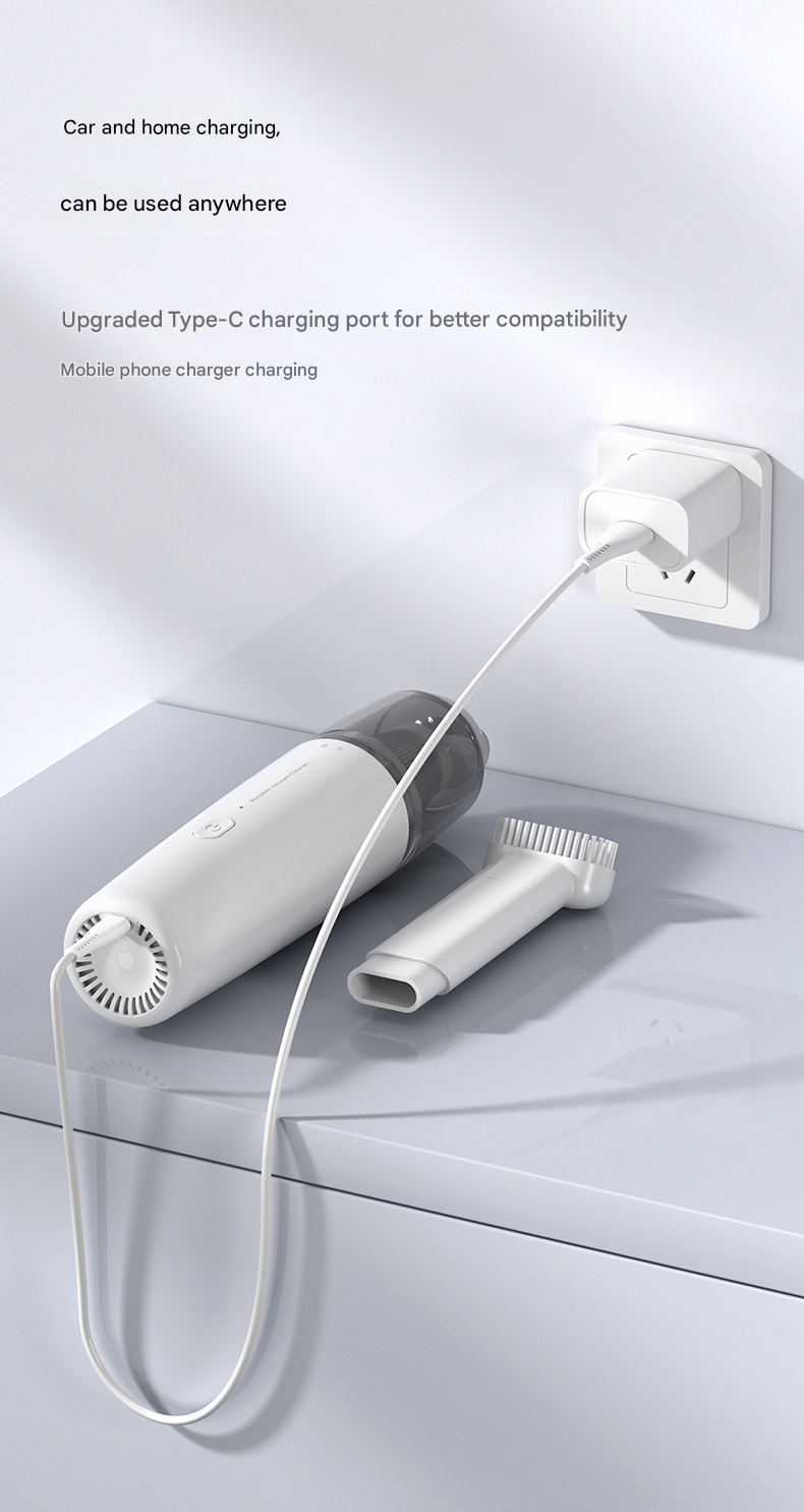 120W Strong Suction, Handheld Wireless, Lightweight 300g, Wet and Dry Use