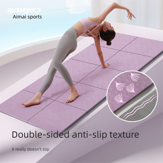 Portable Thick Non-Slip Fitness Exercise Mat