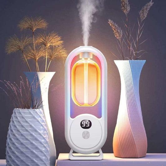 Ultrasonic Mist Air Freshener with LED Light and Wall Mount