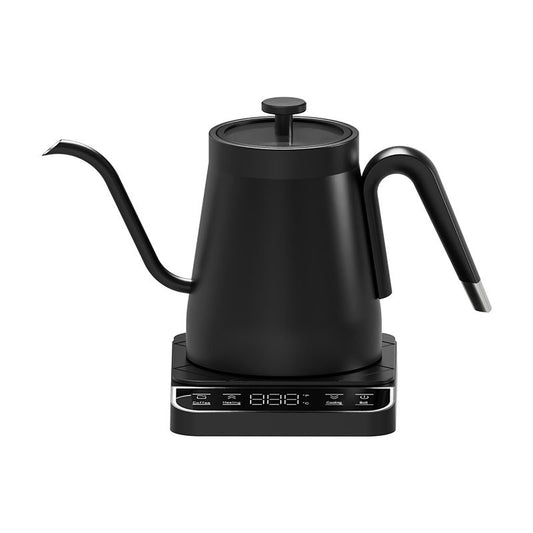 Black 0.8L Gooseneck Kettle with Temperature Control