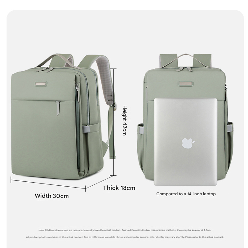 Compartment Laptop Backpack Travel Business Bag