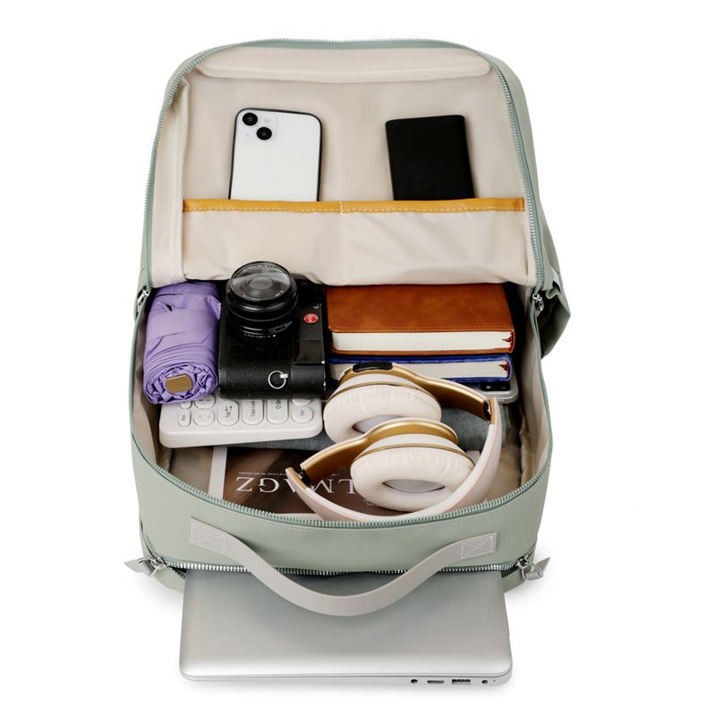 Compartment Laptop Backpack Travel Business Bag