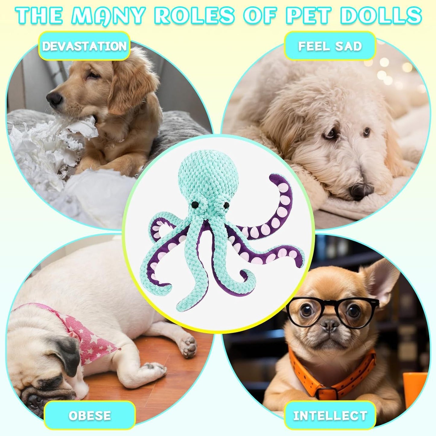 Interactive Chew Toy for Small, Medium & Large Dogs
