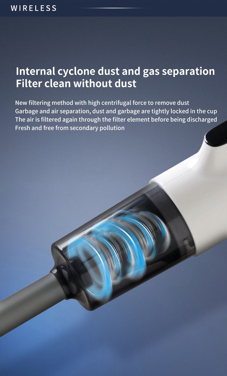 Wireless Stick Vacuum & Smart Mop