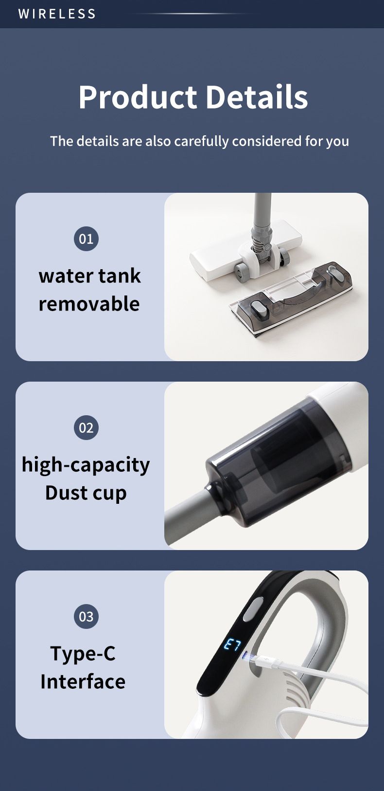 Wireless Stick Vacuum & Smart Mop