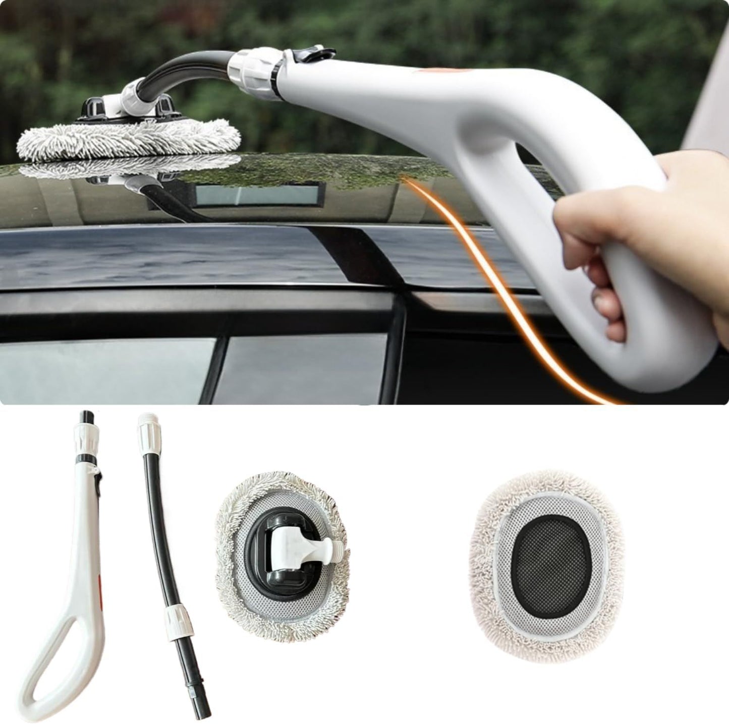 Telescopic Microfibre Car Wash Mop