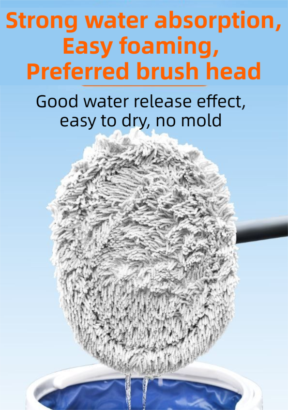 Telescopic Microfibre Car Wash Mop