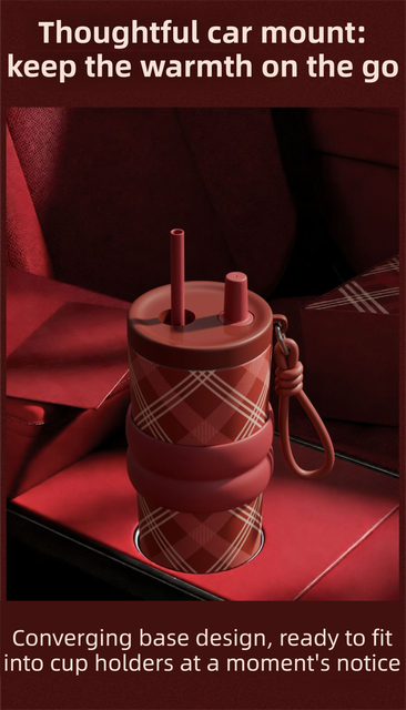 The Queen Tumbler: Dual-Lid Straw & Tea Infuser Travel Mug