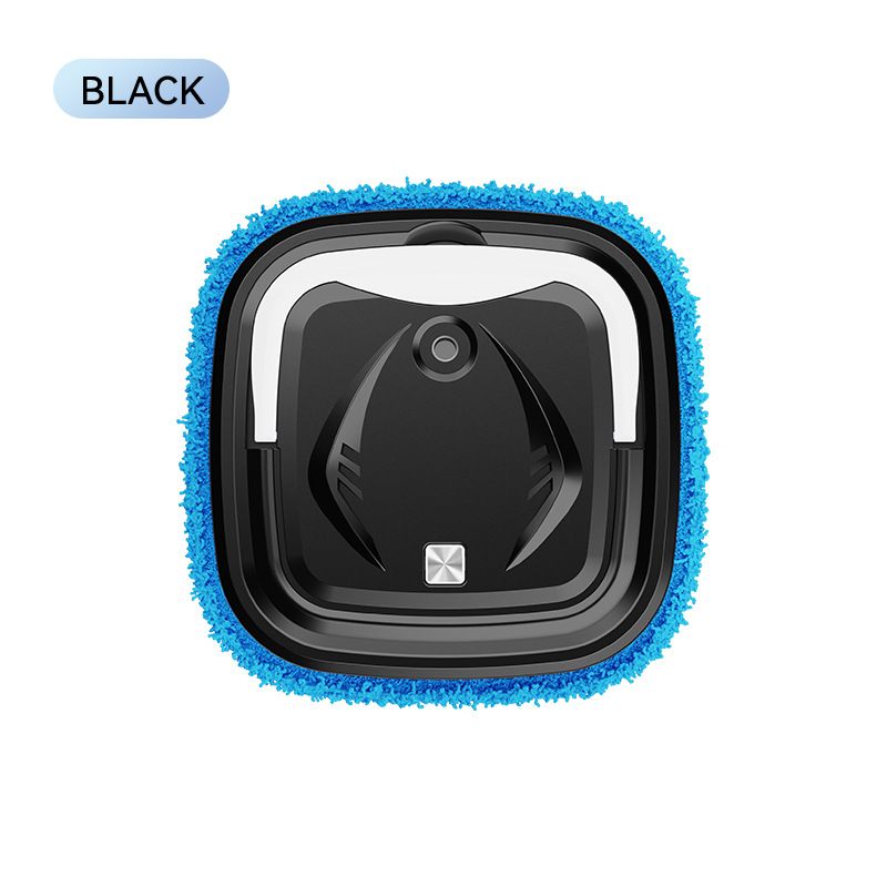 Black P6 Smart Robotic Mop and Floor Cleaner for Full Home