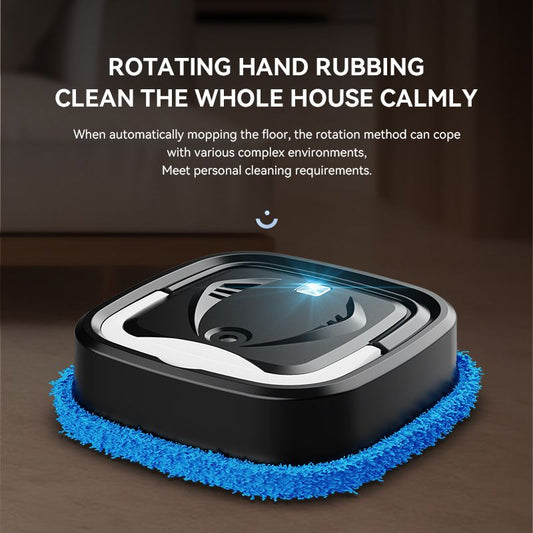 White P6 Smart Robotic Mop and Floor Cleaner for Full Home Cleansing
