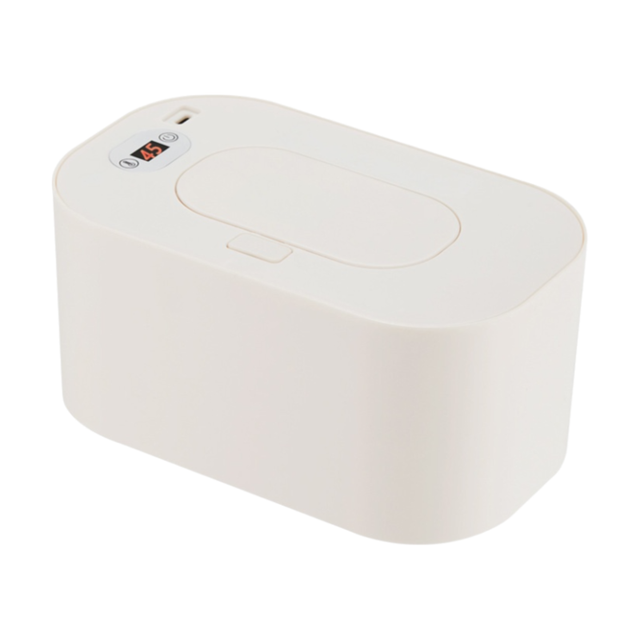 Baby Wipe Warmer with LED Display and Top-Heating Moisture Protection – Intelligent Constant Temp Dispenser Case