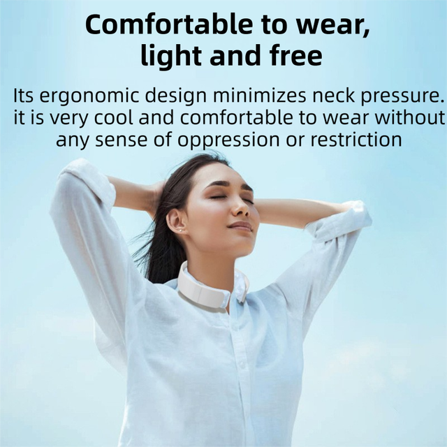 Black Reusable Neck Cooling Ring – 360° Wearable Ice Collar