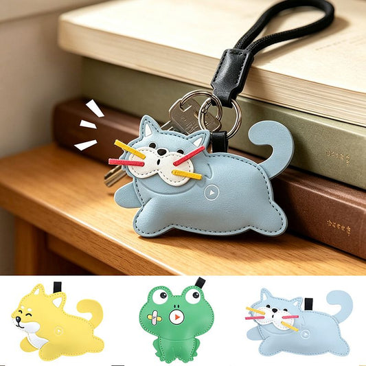 Pet-Themed Squeeze Keychain Set