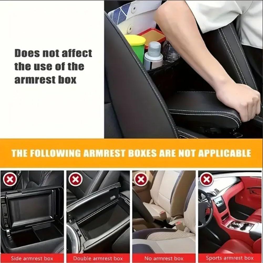 Large Capacity Car Interior Pocket for Handbags Phones Drinks