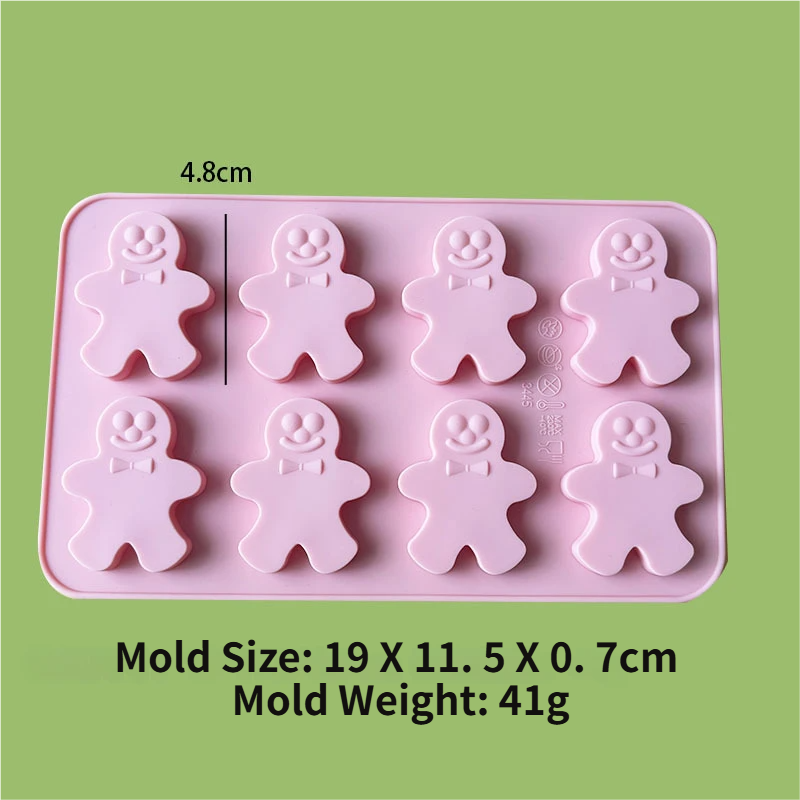 3-Piece Christmas Silicone Baking Mould Set