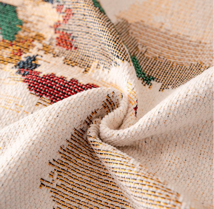 Christmas Chenille Sofa Throw 180 x 340cm - Style 1