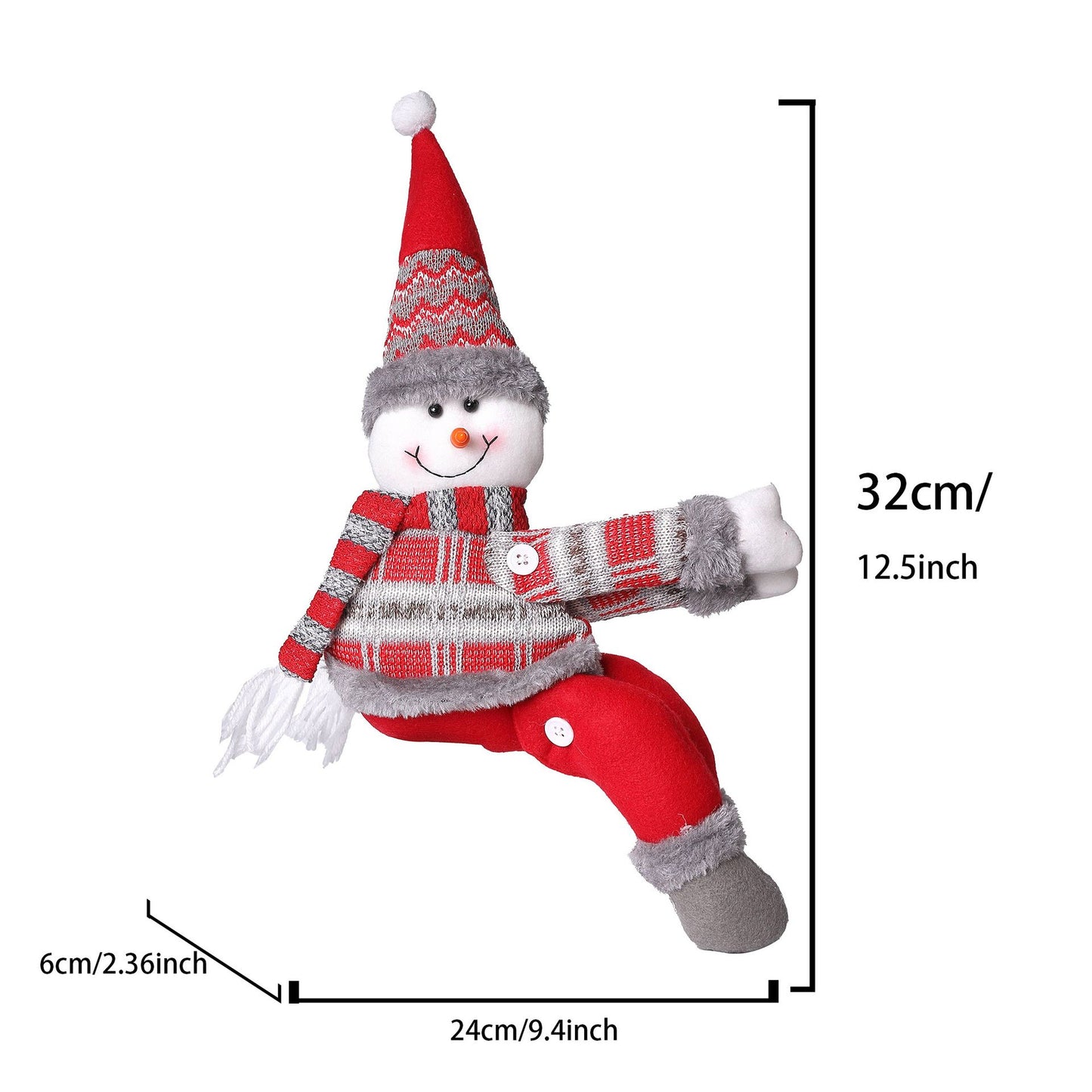 Santa Christmas Curtain Tiebacks