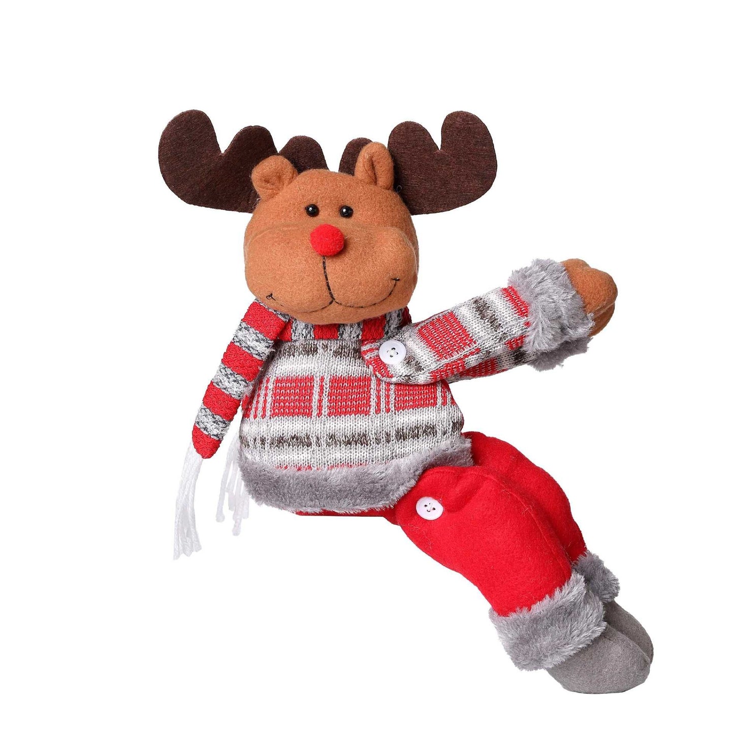 Reindeer Christmas Curtain Tiebacks