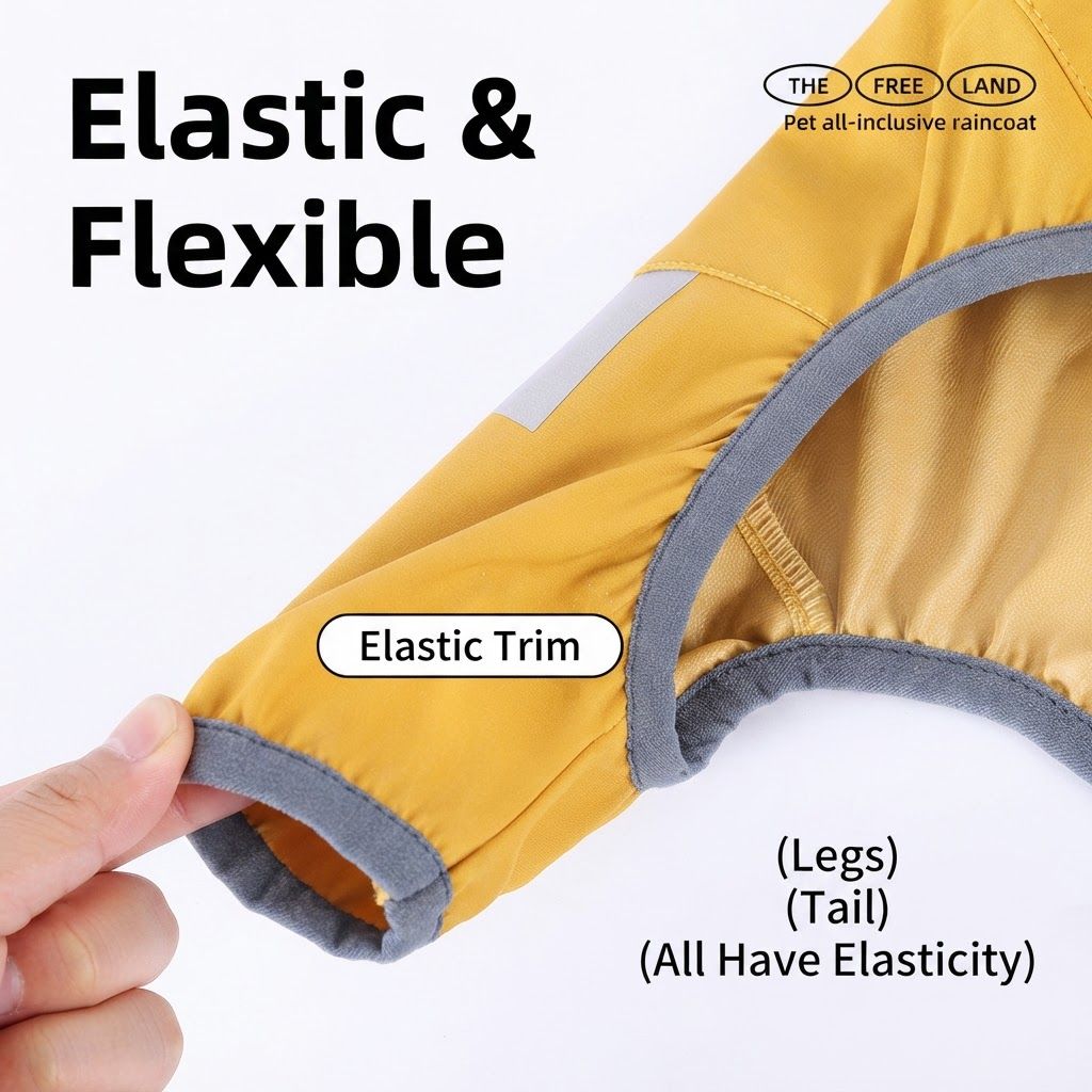 Dog Raincoat - Blue XL
