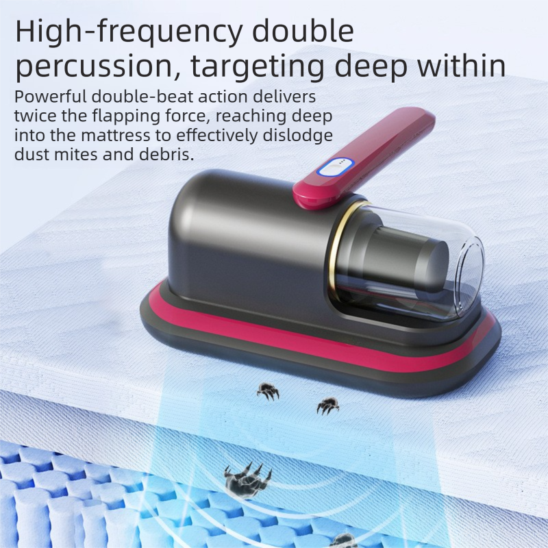 UV Mattress Vacuum & Cordless Stick Vacuum Set - Gold