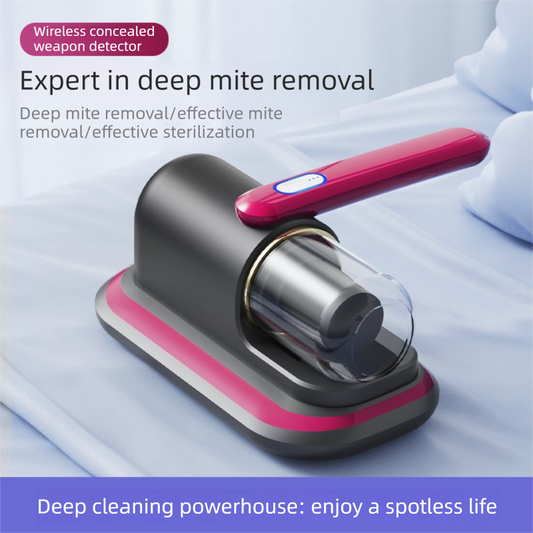 UV Mattress Vacuum & Cordless Stick Vacuum Set - Red