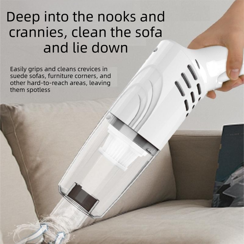 UV Mattress Vacuum & Cordless Stick Vacuum Set - Red