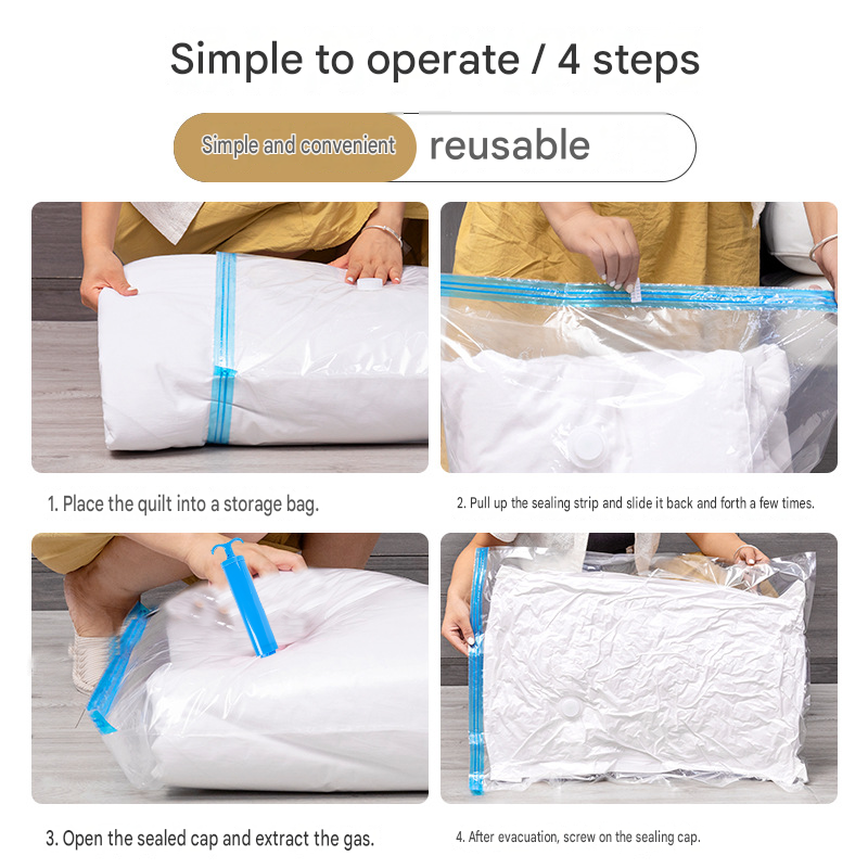 Vacuum Storage Bags 8 Piece Set