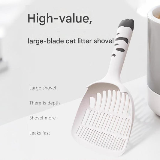 Large Cat Litter Scoop - Yellow