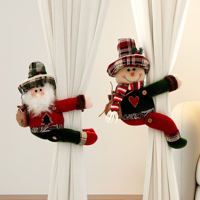 Christmas Reindeer Curtain Tiebacks - Set of 2