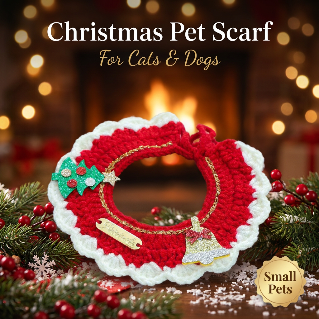Christmas Pet Collar - Tree Bell