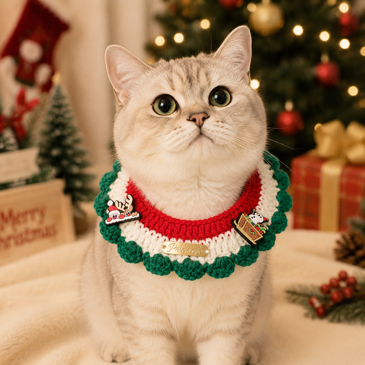 Christmas Pet Collar - Christmas Characters