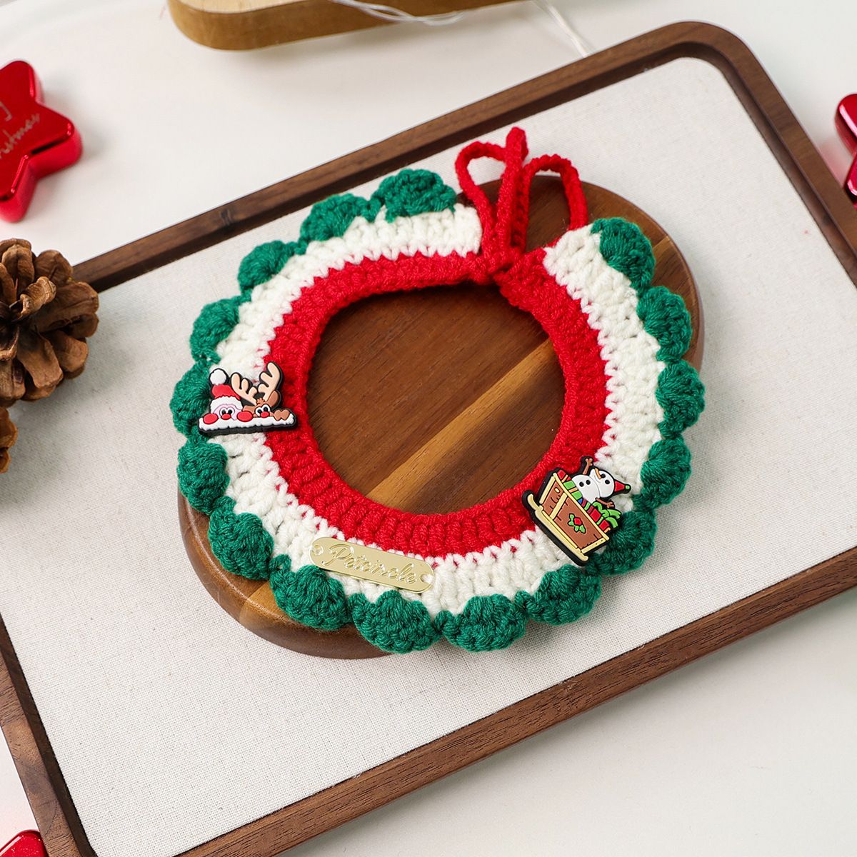 Christmas Pet Collar - Christmas Characters