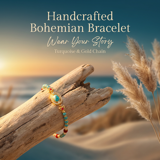 Beaded Bracelet - Turquoise