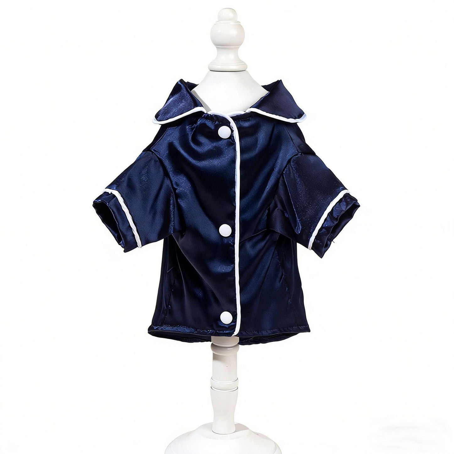 Blue Pet Pyjamas S Size- Lightweight Acrylic Dog and Cat Sleepwear, Compact Indoor Loungewear for Small Pets, Spring and Summer Pet Clothing