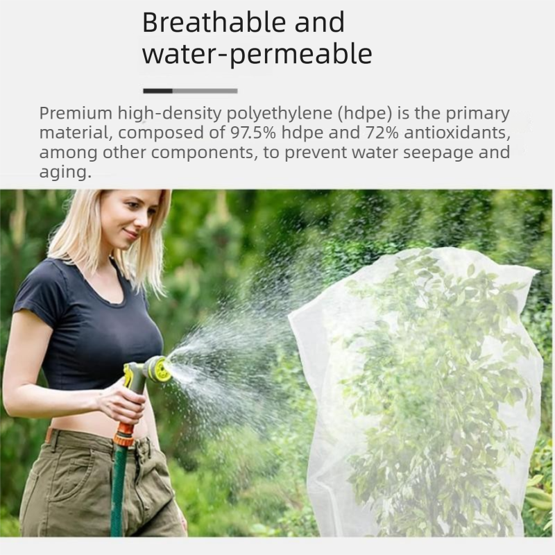 Heavy-Duty Garden Insect Netting - 180 x 180cm - 2-Pack